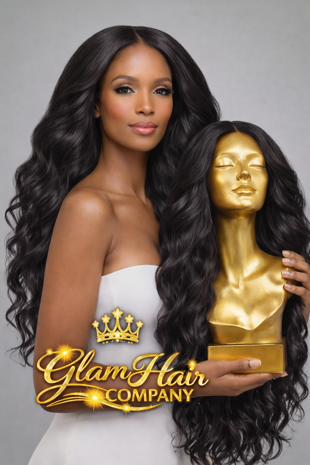 Glam Glueless Wig Luxury Raw Hair Extensions