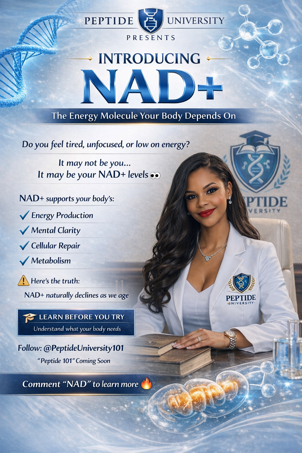 Nad with instructions